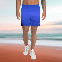 Load image into Gallery viewer, Blue Athletic Long Shorts