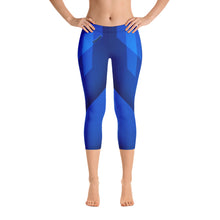 Load image into Gallery viewer, Capri Wicked Blue Leggings