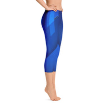 Load image into Gallery viewer, Capri Wicked Blue Leggings