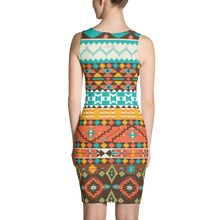 Cargar imagen en el visor de la galería, FDa - Navajo Fitted Dress