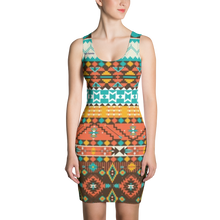 Cargar imagen en el visor de la galería, FDa - Navajo Fitted Dress