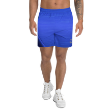 Load image into Gallery viewer, Blue Athletic Long Shorts
