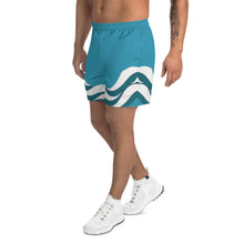 Cargar imagen en el visor de la galería, Men's Wave Athletic Long Shorts