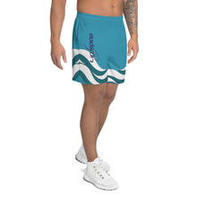 Cargar imagen en el visor de la galería, Men's Wave Athletic Long Shorts