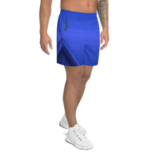Load image into Gallery viewer, Blue Athletic Long Shorts