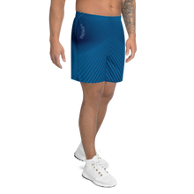 Load image into Gallery viewer, Athletic Long Shorts - Blue Arrow
