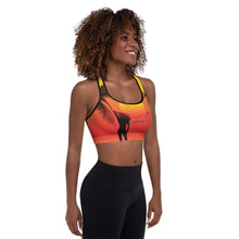 Load image into Gallery viewer, Tropical Padded Sports Bra