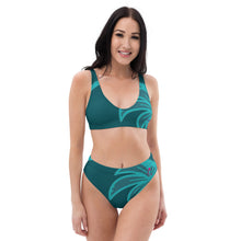Load image into Gallery viewer, SWe - Recycled high-waisted bikini Palm