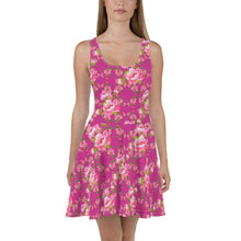 Load image into Gallery viewer, Pink Skater Dress
