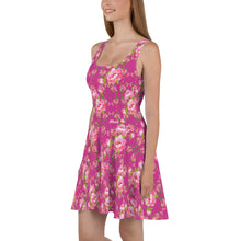 Load image into Gallery viewer, Pink Skater Dress