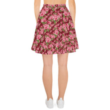 Muat gambar ke penampil Galeri, Flared Circle Cut Rose Skirt