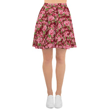 Muat gambar ke penampil Galeri, Flared Circle Cut Rose Skirt