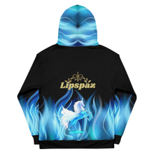 Load image into Gallery viewer, Hoodie - Hey-Ley Blue Fire