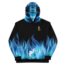 Load image into Gallery viewer, Hoodie - Hey-Ley Blue Fire