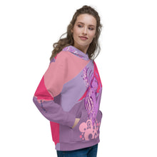 Muat gambar ke penampil Galeri, Female Hoodie - Purple Lady