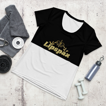 Load image into Gallery viewer, Ladies Lipspaz Athletic T-shirt
