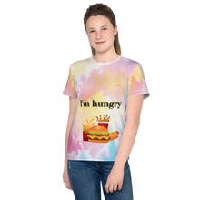 Load image into Gallery viewer, Crew neck Hay-ley t-shirt - I'm Hungry
