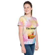Load image into Gallery viewer, Crew neck Hay-ley t-shirt - I'm Hungry