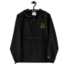 Load image into Gallery viewer, Embroidered Gold Champion Packable Jacket