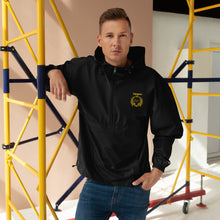 Load image into Gallery viewer, Embroidered Gold Champion Packable Jacket