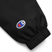 Load image into Gallery viewer, Embroidered Gold Champion Packable Jacket