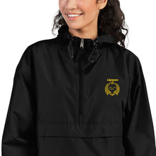 Load image into Gallery viewer, Embroidered Gold Champion Packable Jacket