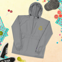 Load image into Gallery viewer, Embroidered Gold Champion Packable Jacket
