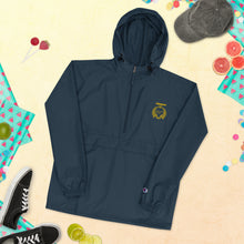 Load image into Gallery viewer, Embroidered Gold Champion Packable Jacket