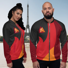 Load image into Gallery viewer, Black & Red Bomber Jacket