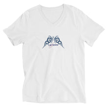 تحميل الصورة في عارض المعرض ، Unisex Short Sleeve V-Neck T-Shirt