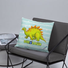 Load image into Gallery viewer, Green Dino Pillow
