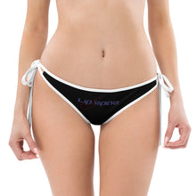 Load image into Gallery viewer, Black &amp; White Reversible Bikini Bottom
