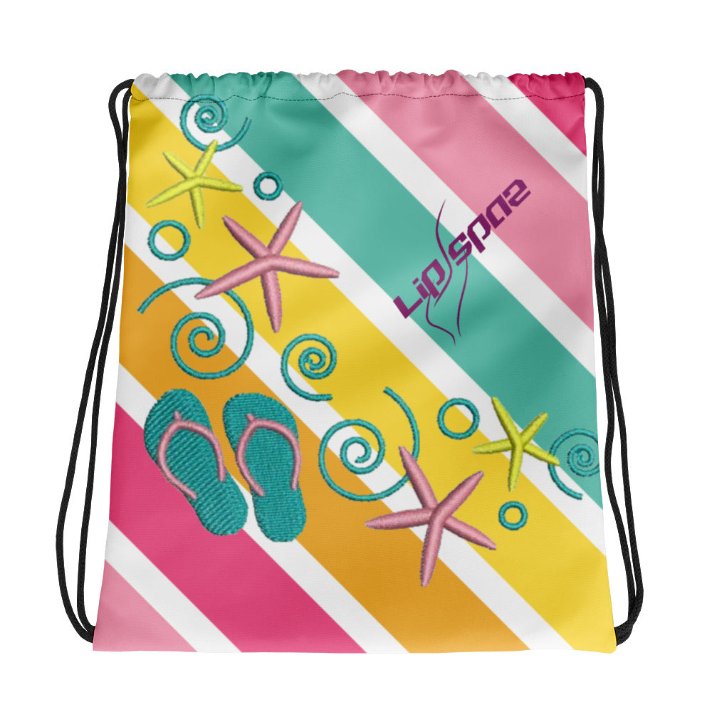 Starfish Drawstring Bag