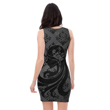 Load image into Gallery viewer, Patterned Little Black Dress
