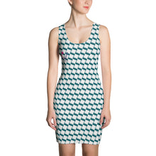 Load image into Gallery viewer, SLd - Moroccan Green Fitted Dress
