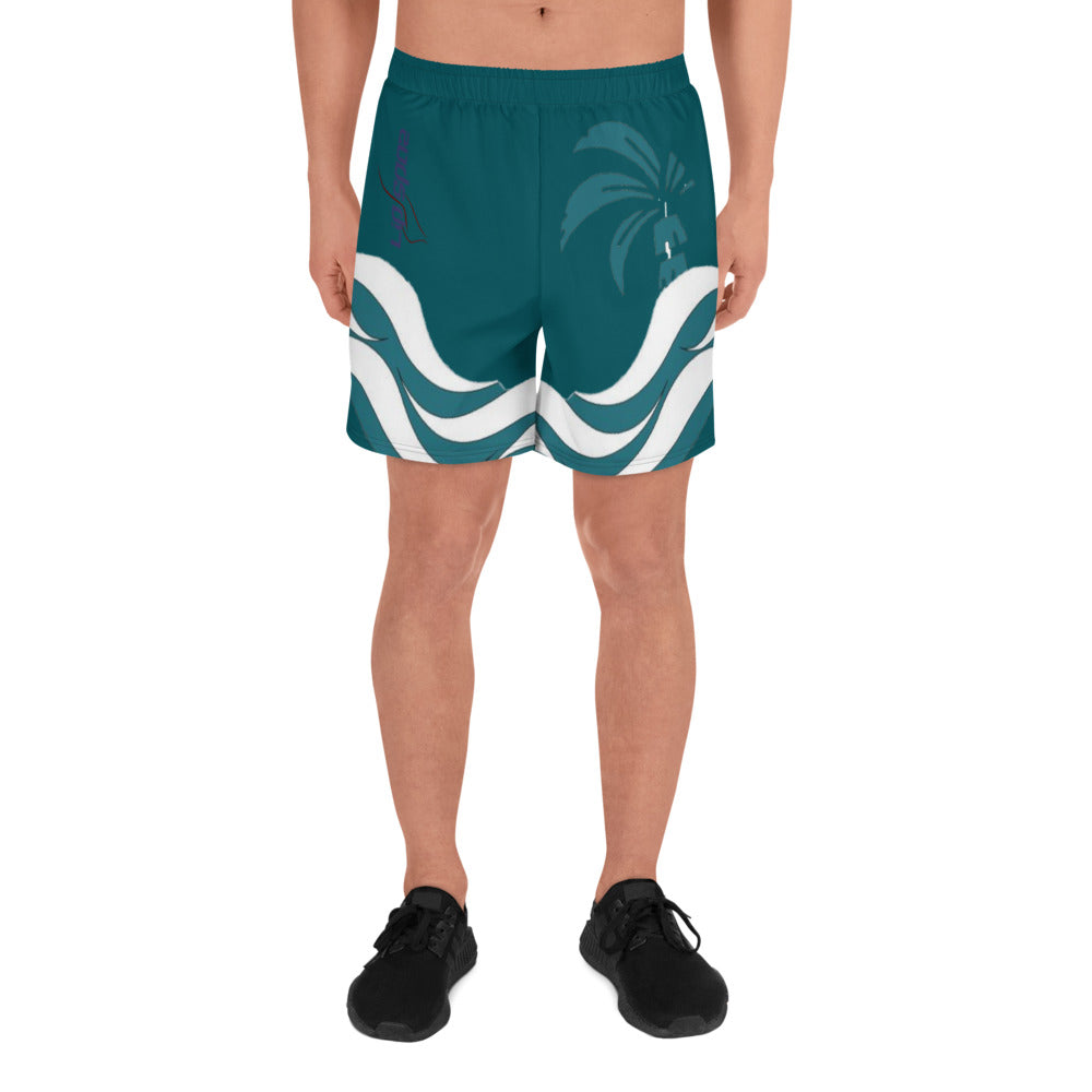 Men's Wave Athletic Long Shorts Variance