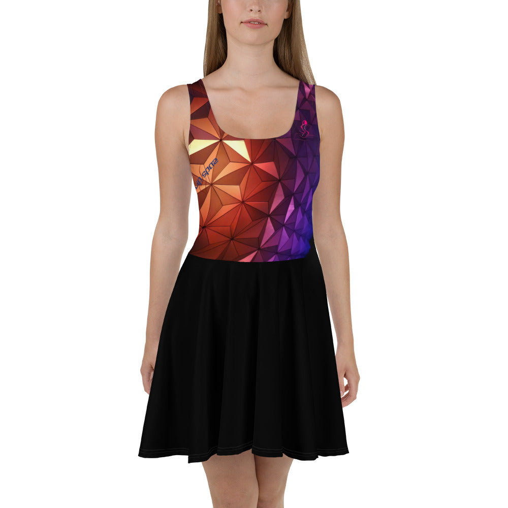 Skater Dress - Love Triangle