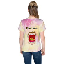 Load image into Gallery viewer, Crew neck Hay-ley t-shirt - I&#39;m Hungry
