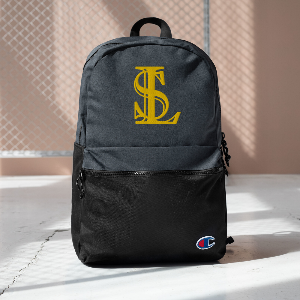 Embroidered Champion-LipSpaz Backpack