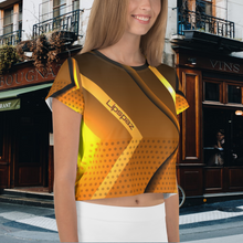 Load image into Gallery viewer, Golden Crop Tee
