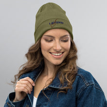 गैलरी व्यूवर में इमेज लोड करें, Organic ribbed beanie
