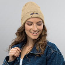 गैलरी व्यूवर में इमेज लोड करें, Organic ribbed beanie
